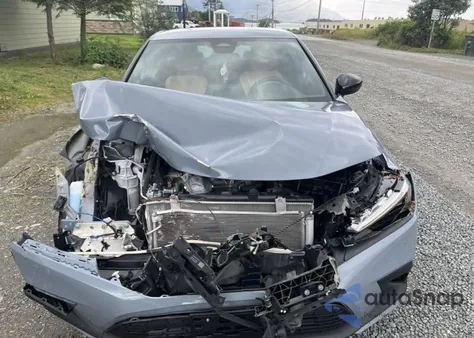 2022 Honda Civic Sport из США, поврежденный, VIN 2HGFE2F55NH536974